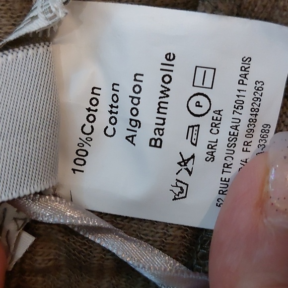 Caty lesca very unique Artsy  pants size 1 - Picture 6 of 9